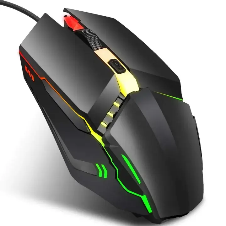 Smart RGB Gaming Mouse - 7 Color Backlit