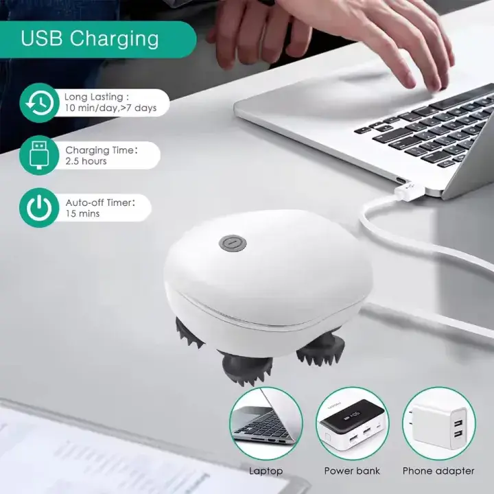 Red Light Scalp Massager – (ORIGINAL) – 90 Days Warranty