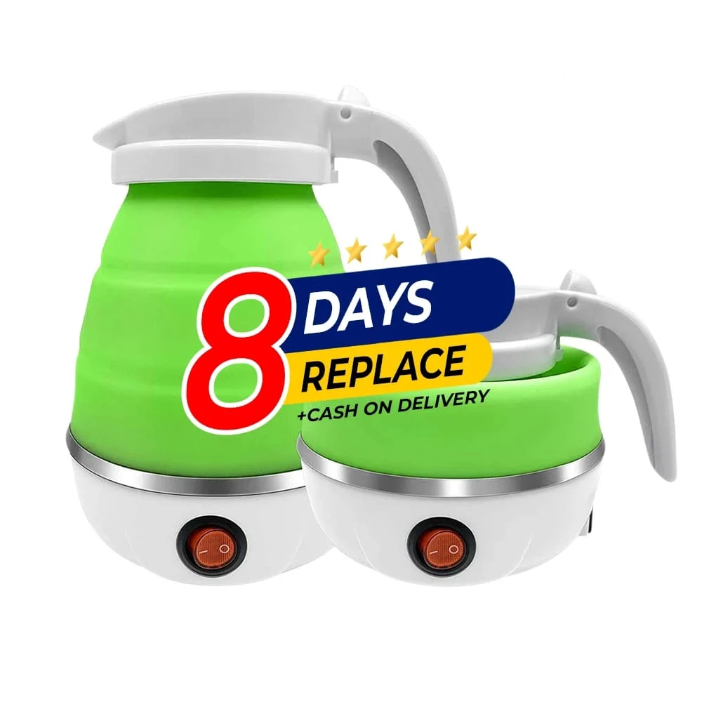 Folding Electric Kettle – 8 Days Replacement